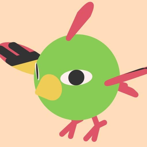 3D动态小鸟