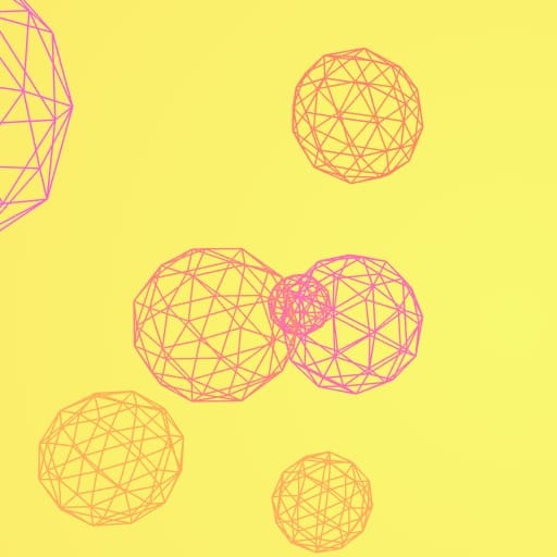 动态几何球形壁纸